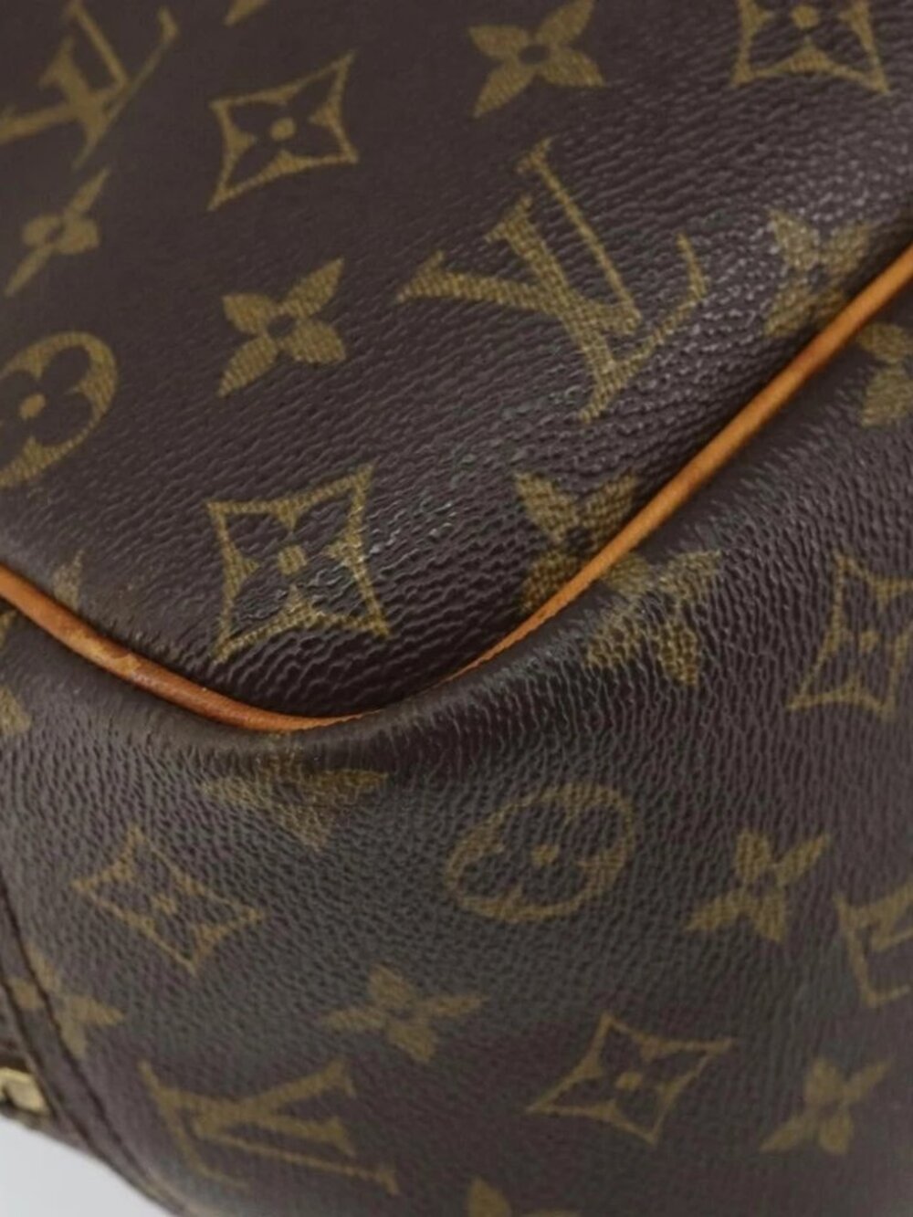 LOUIS VUITTON Monogram Deauville Hand Bag M47270 LV Auth - Picture 11 of 16